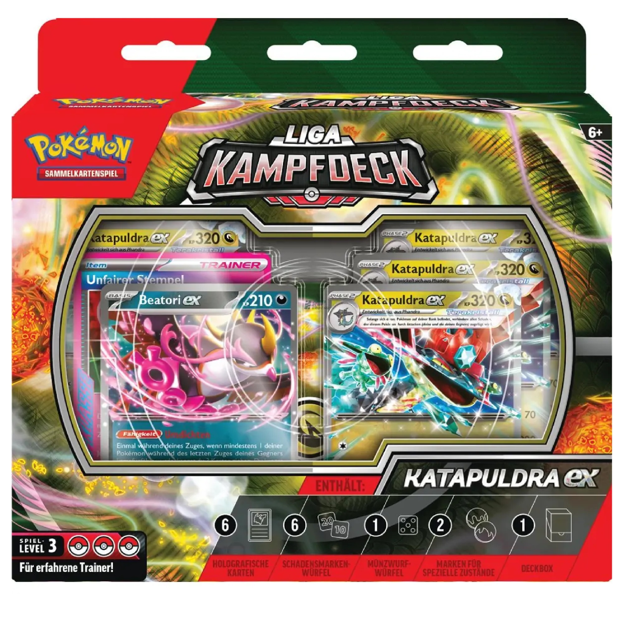 Pokemon Liga Kampfdeck Katapuldra ex (Deutsch)