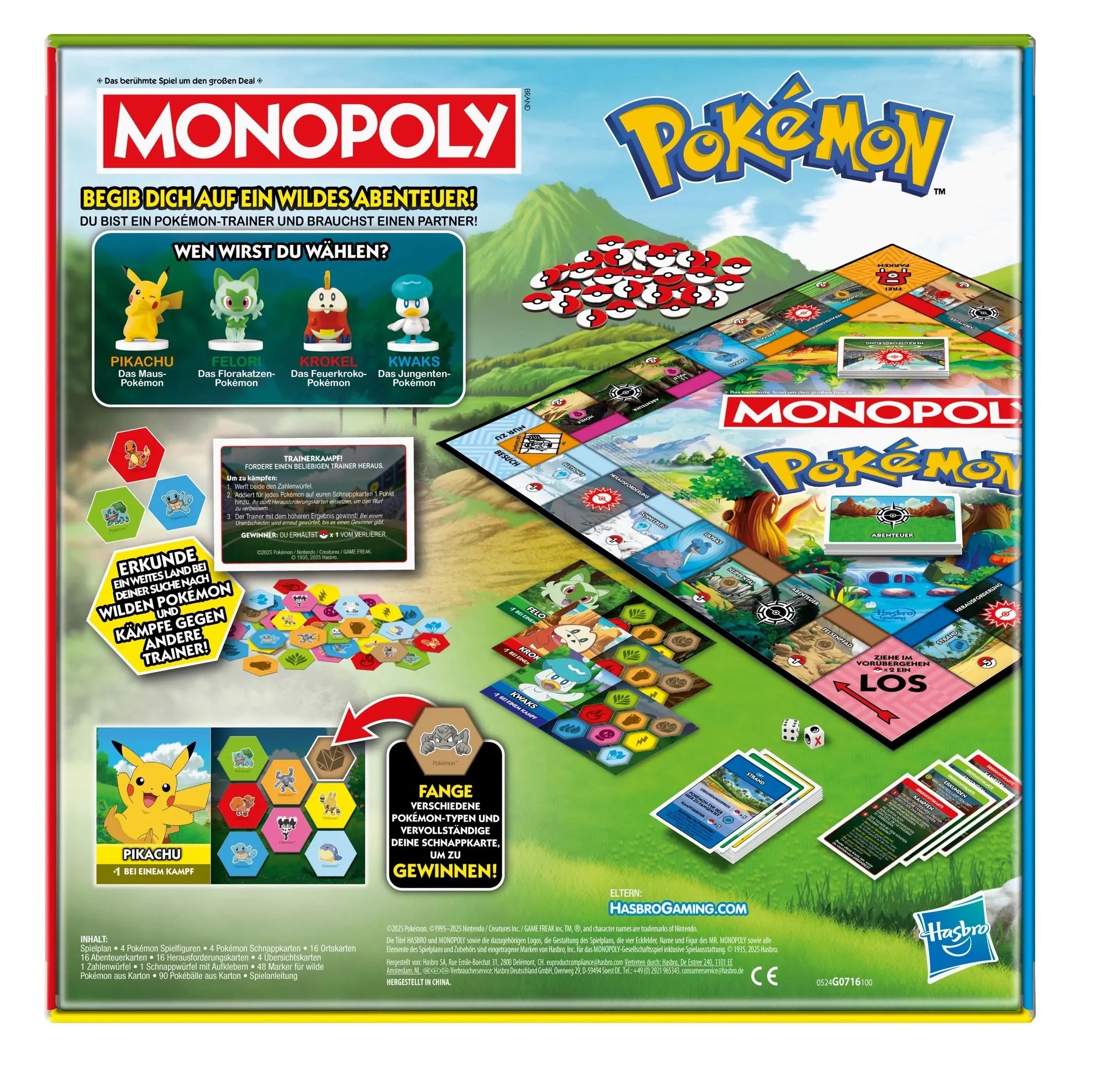 Monopoly Pokemon - Brettspiel