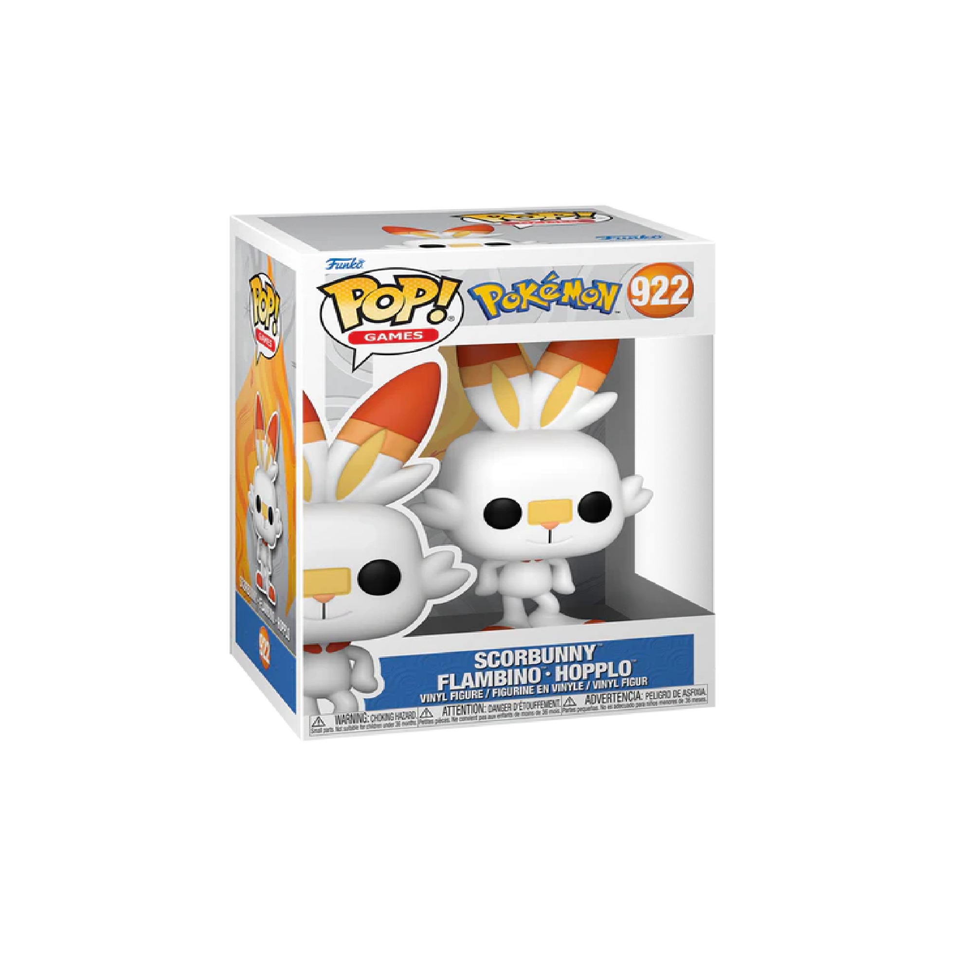 Pokemon Funko POP! Scorbunny / Hopplo (922)