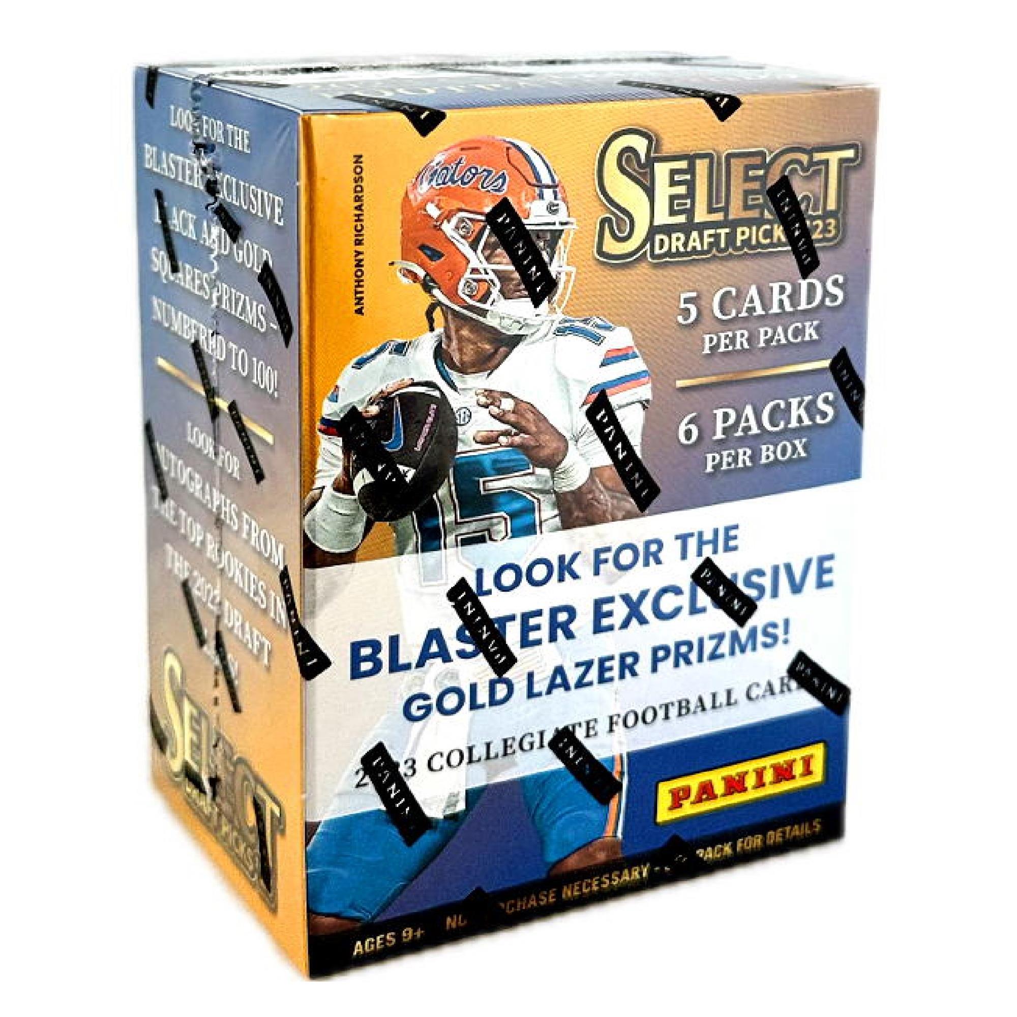 2023 Panini NFL Select Draft Picks Football (Blaster Box)