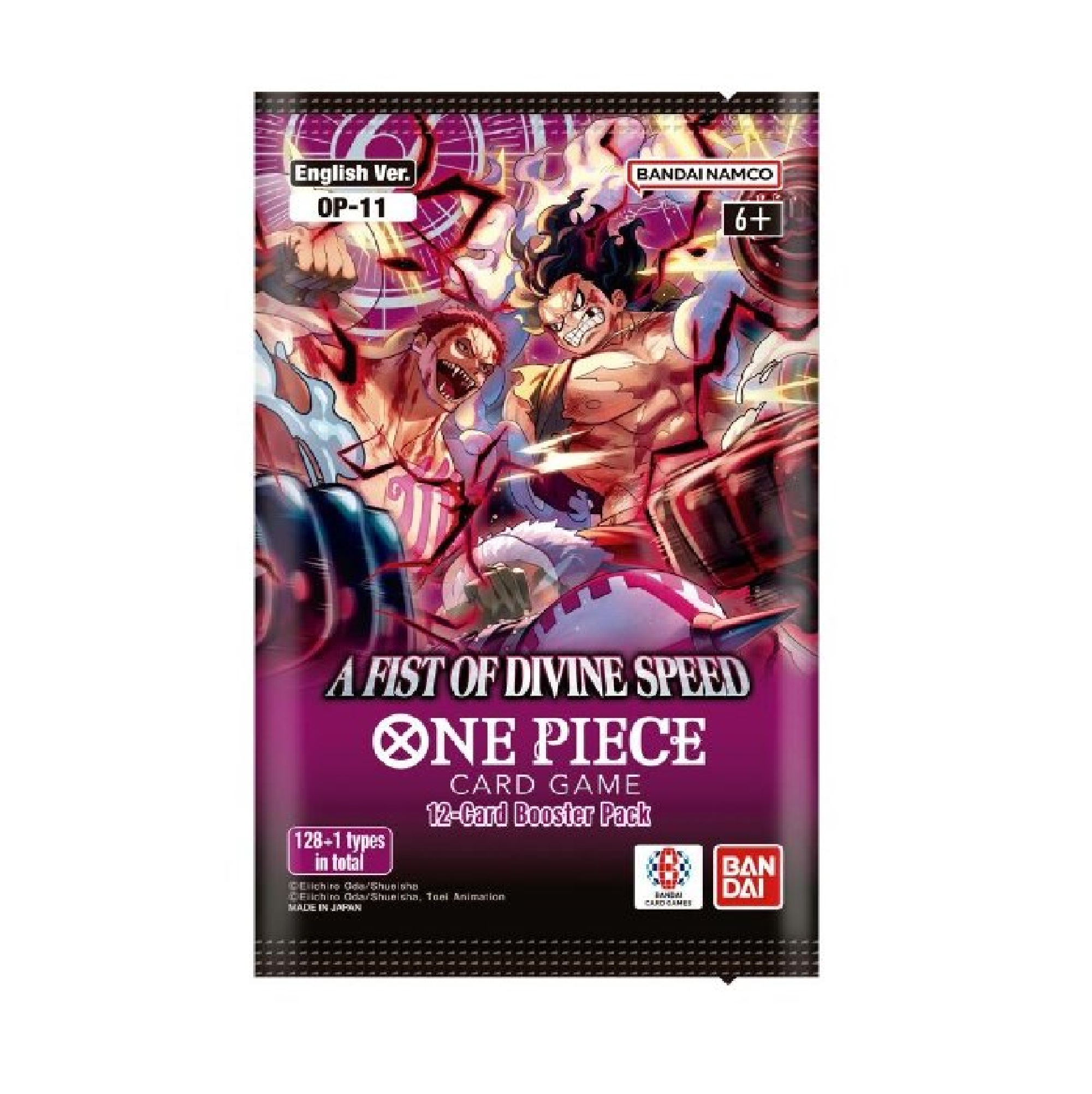 One Piece OP-11 - A Fist of Divine Speed Booster (Englisch)