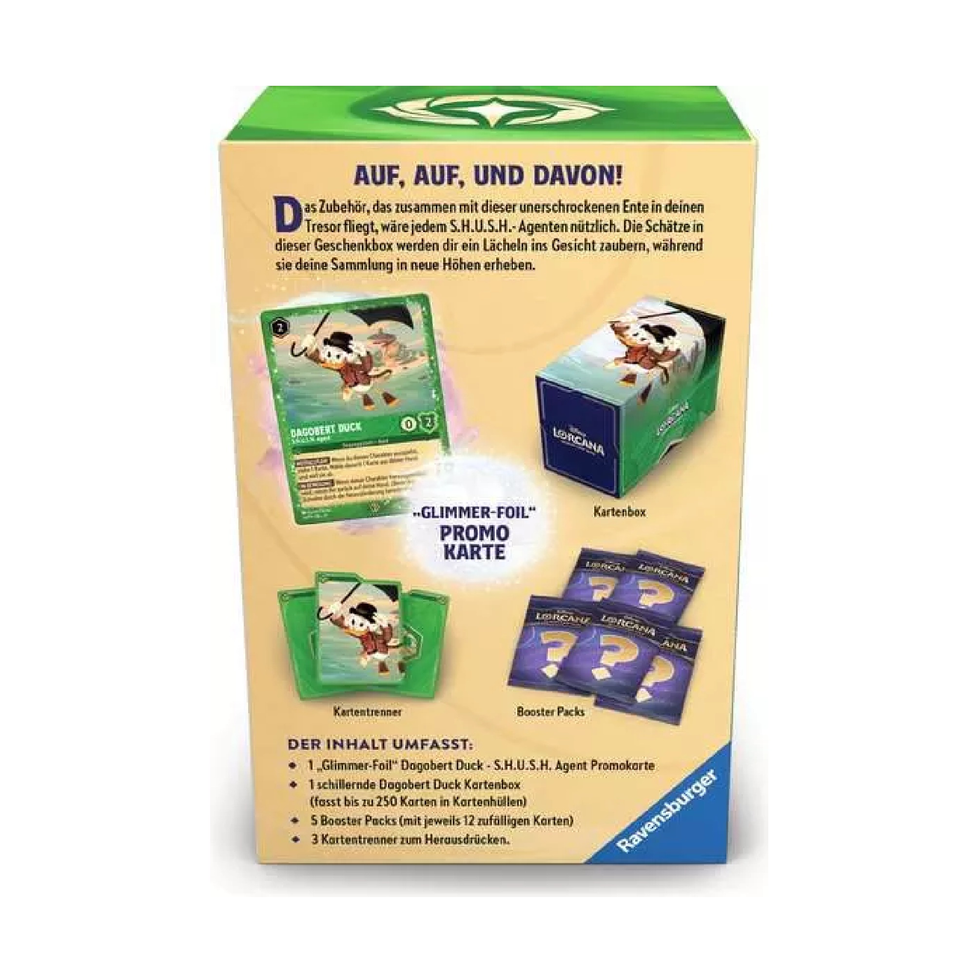 Disney Lorcana - Winterzauber - Geschenkbox Dagobert (Deutsch)