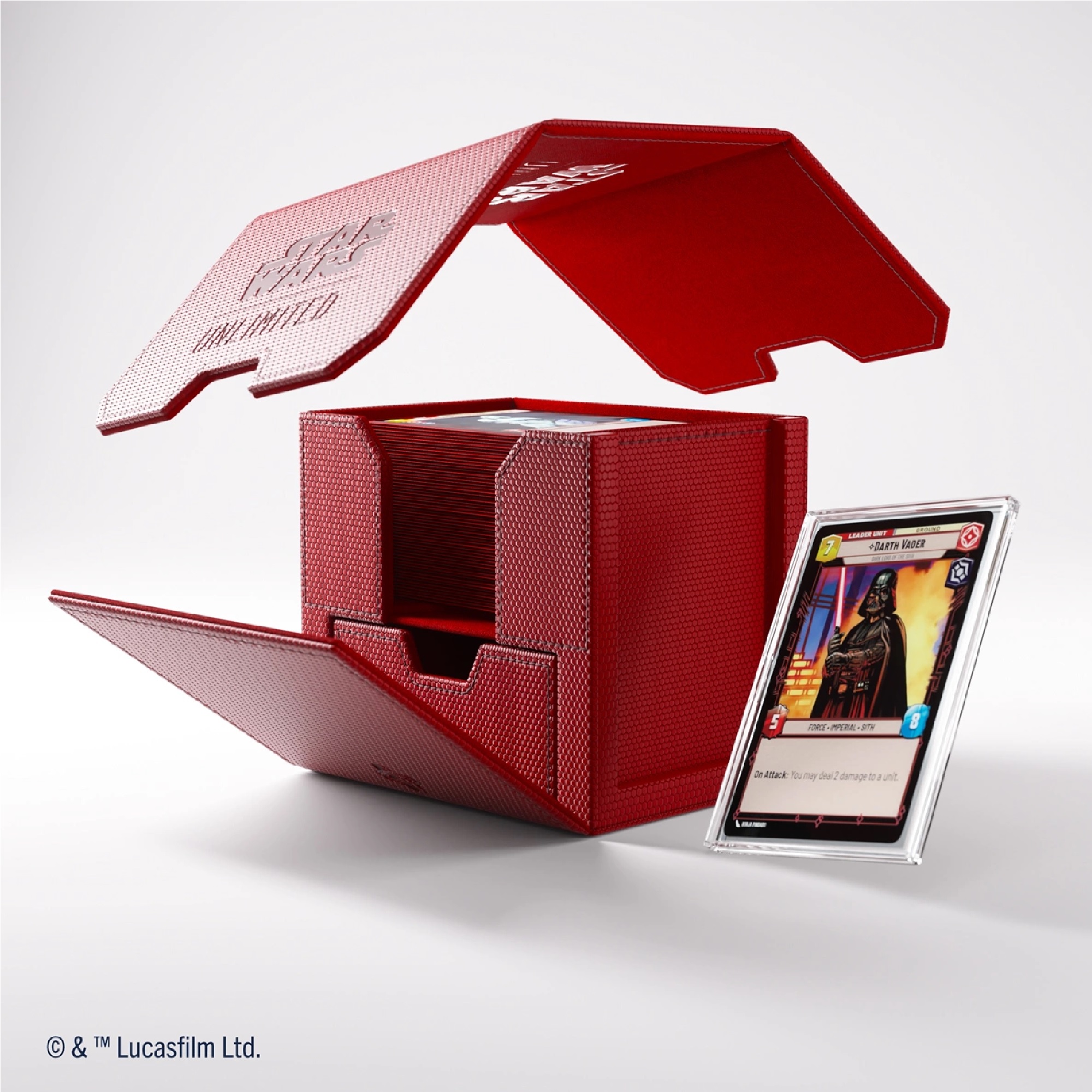Gamegenic - Star Wars: Unlimited Deck Pod - Red