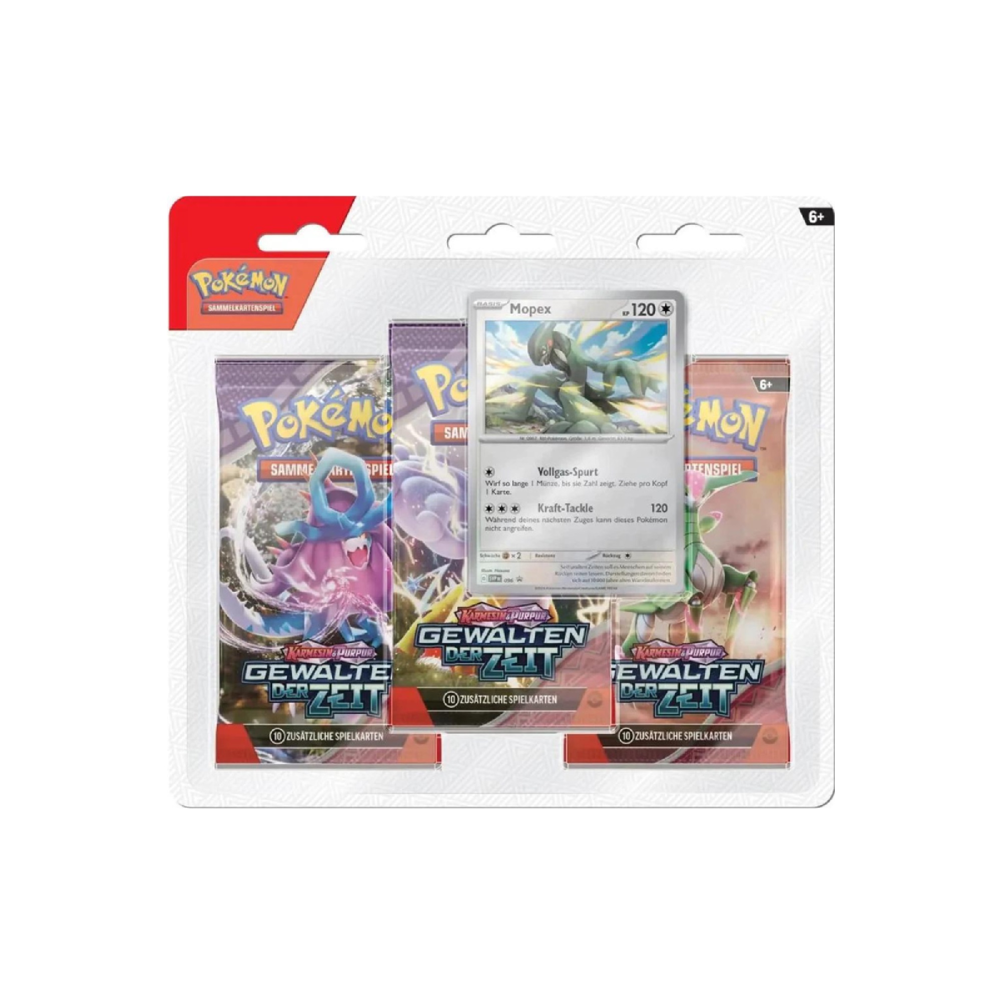 Pokemon KP05 - Gewalten der Zeit 3er Blister (Deutsch)
