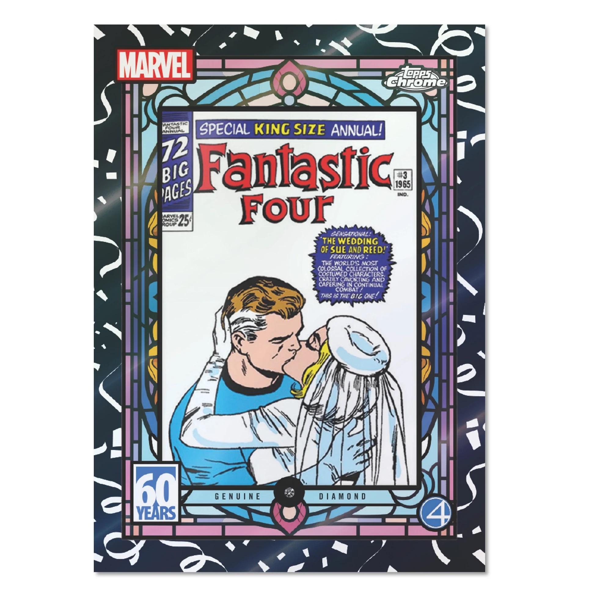 Topps 2025 Marvel Comics Chrome Hobby Box