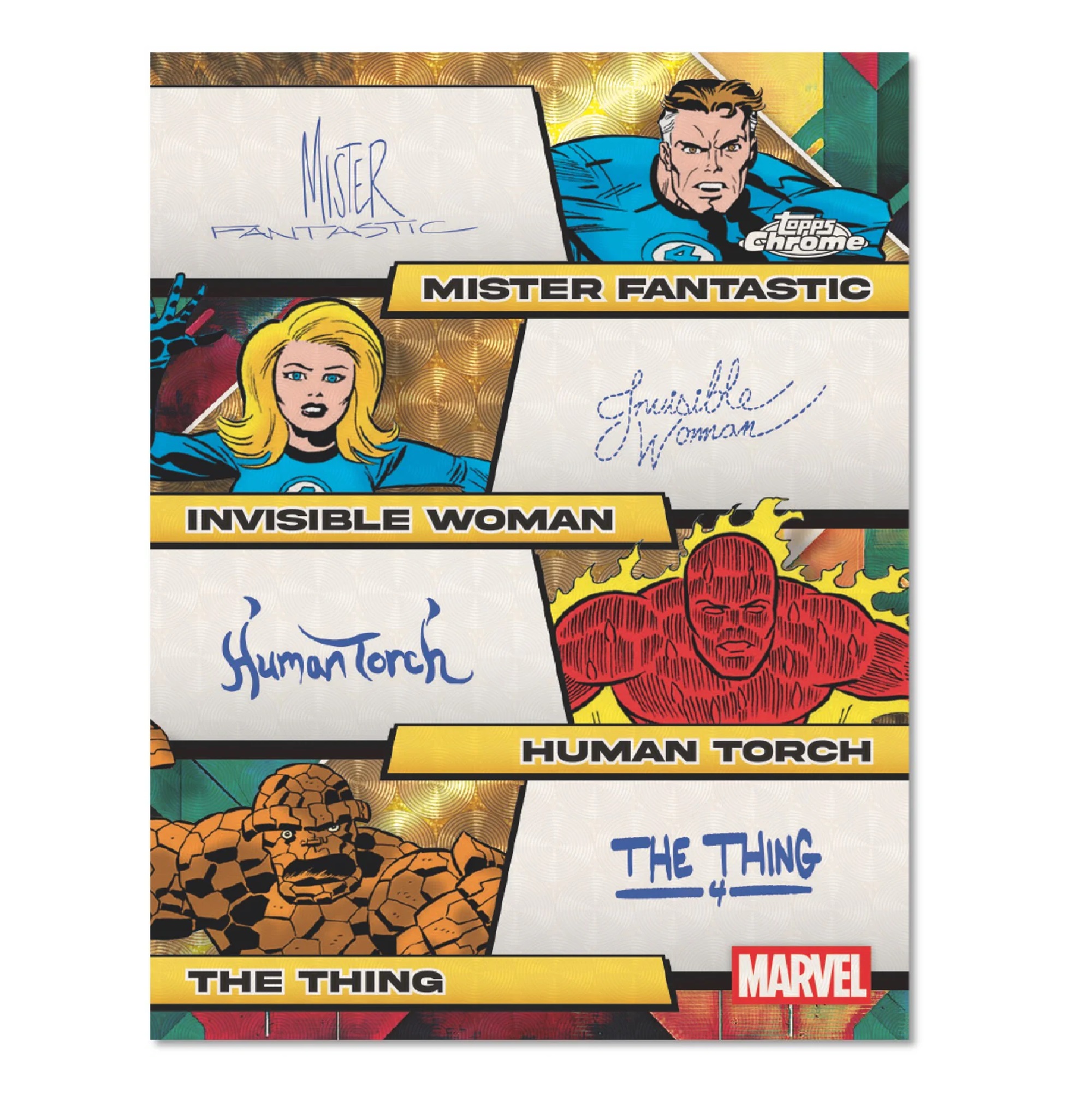 Topps 2025 Marvel Comics Chrome Hobby Box