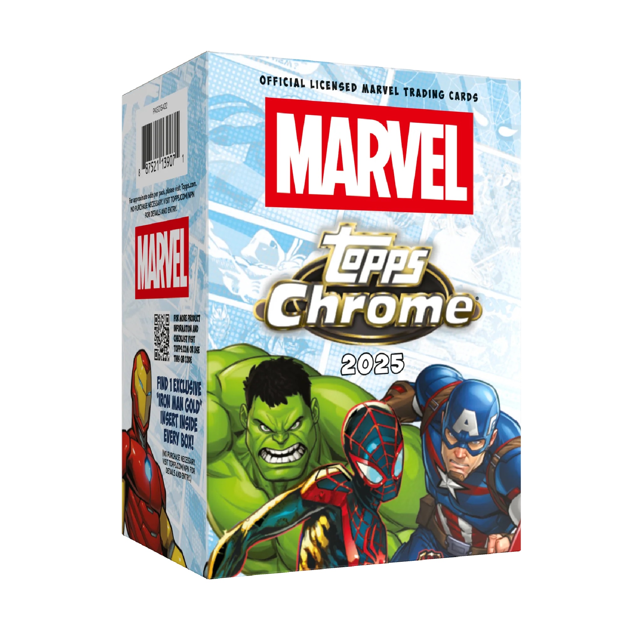 Topps 2025 Marvel Comics Chrome Hobby Box