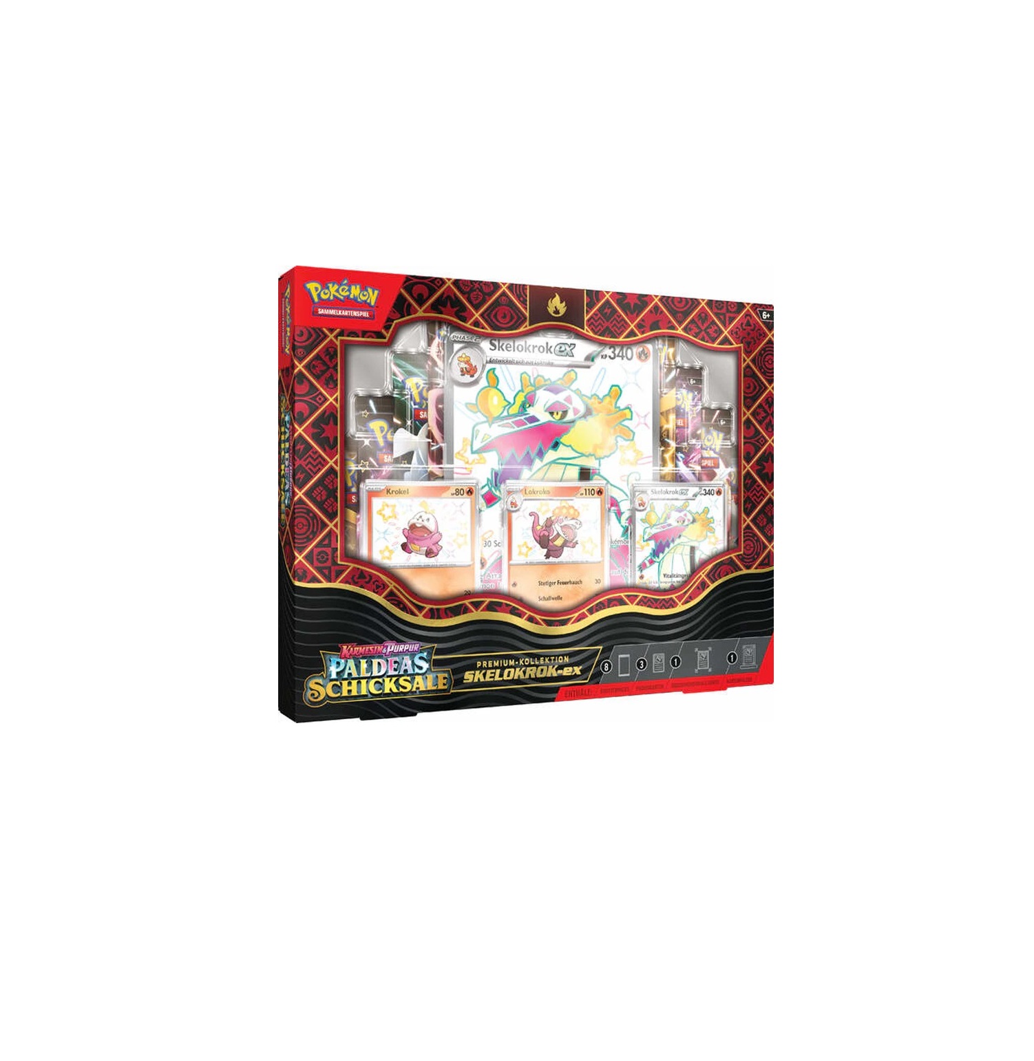 Pokemon KP4.5 Paldeas Schicksale Premium Kollektion (Englisch)