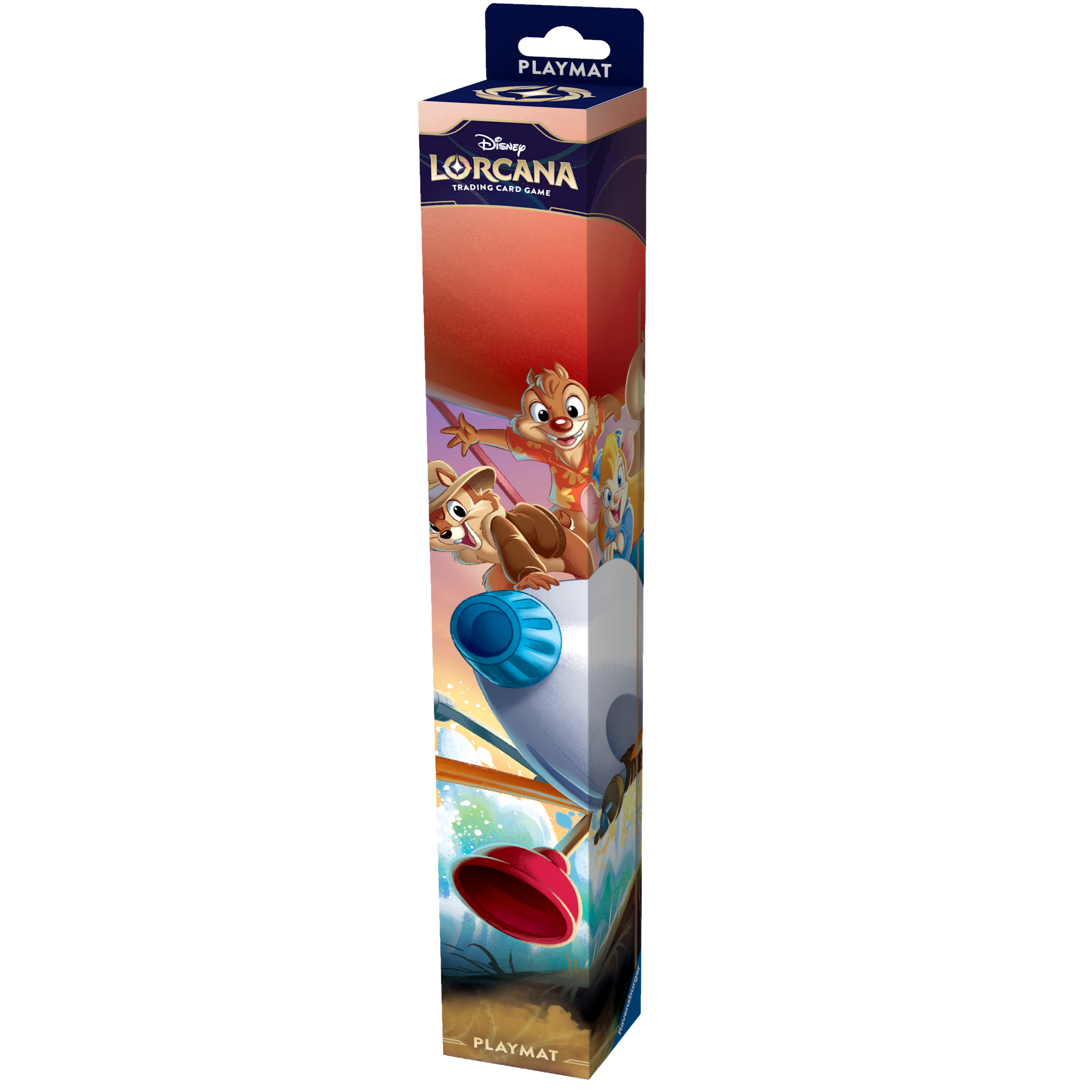 Disney Lorcana Spielmatte Rettungstruppe! Auf Geht's!