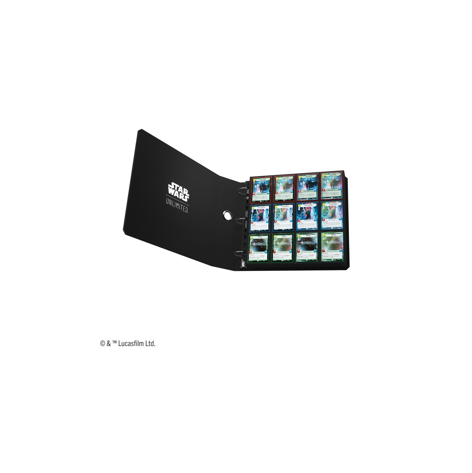 Star Wars Unlimited Premium Cardport 24-Pocket - Black