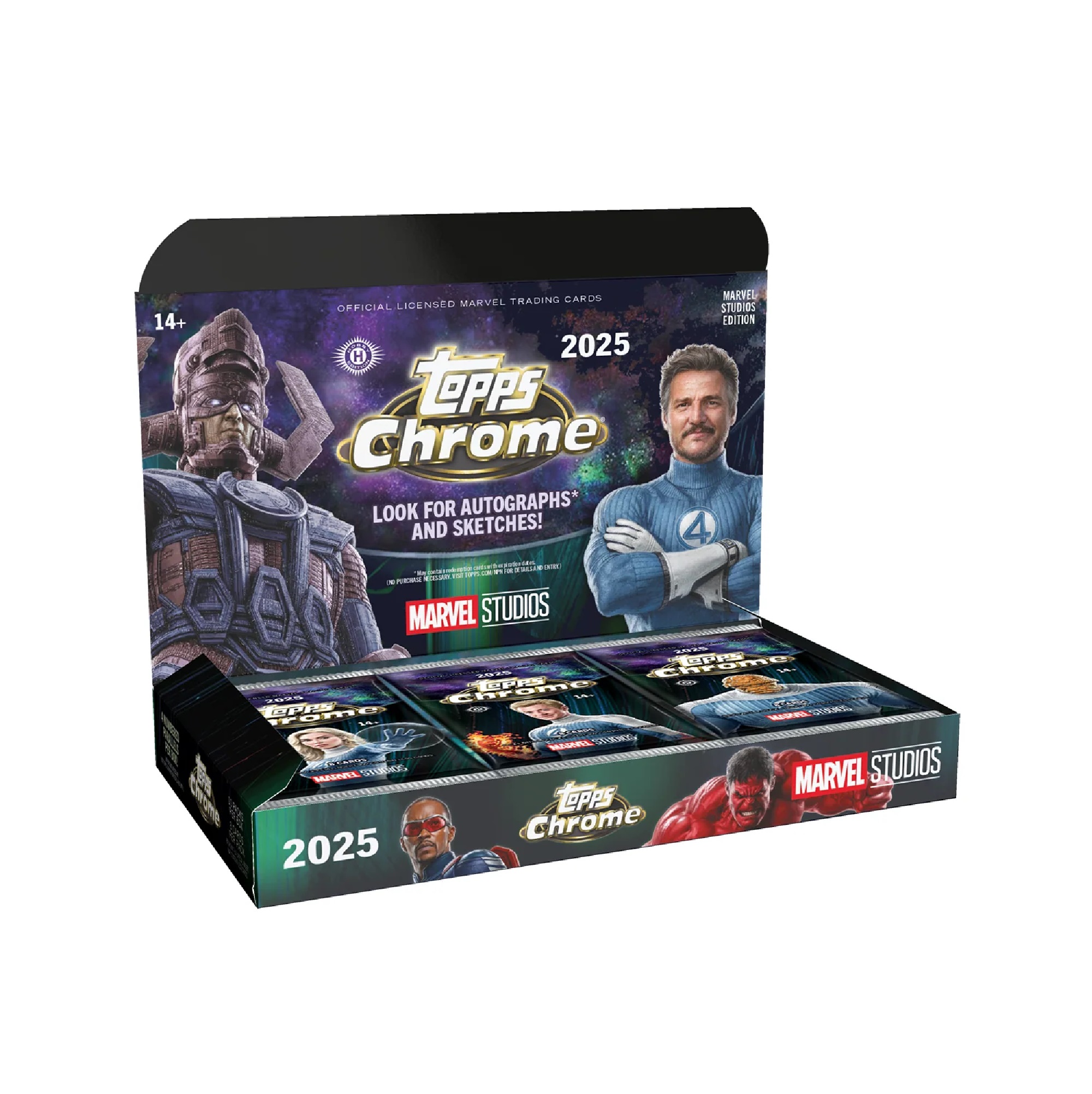 Topps Chrome Marvel Studios 2025 - 1 Hobby Box