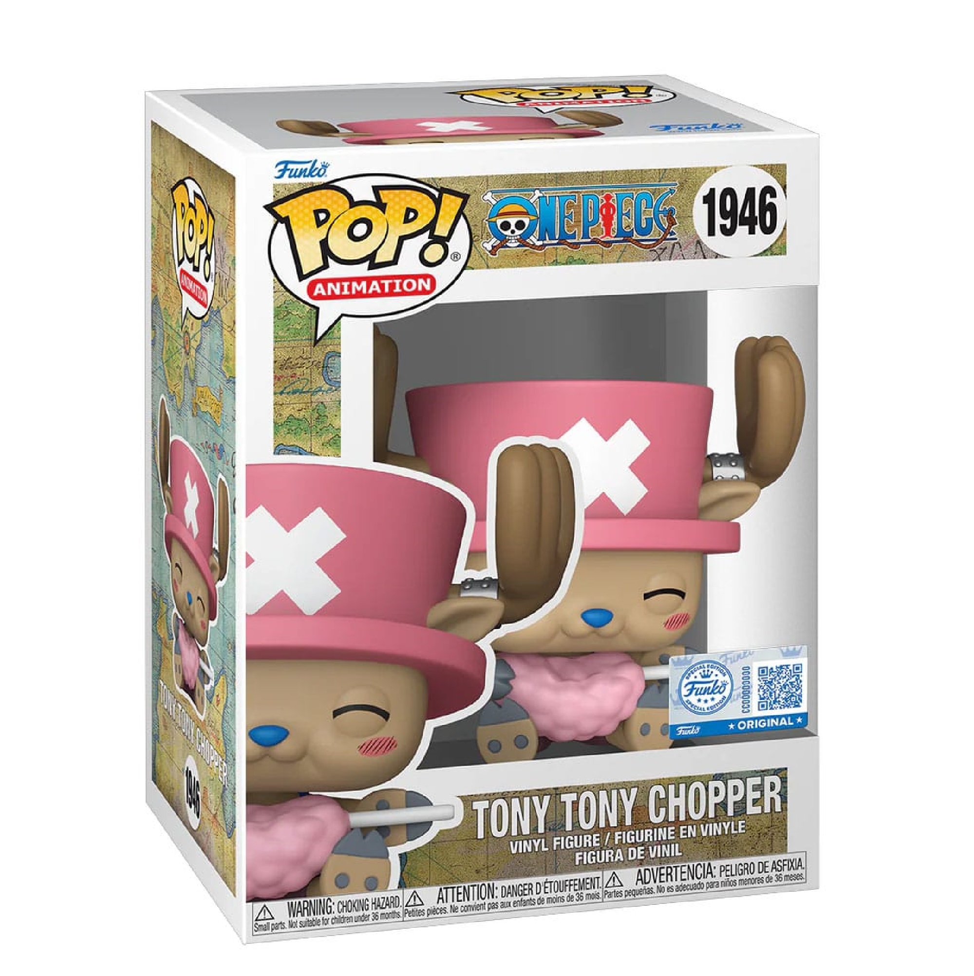 One Piece Funko POP! - Tony Chopper with Cotton Candy (1946)