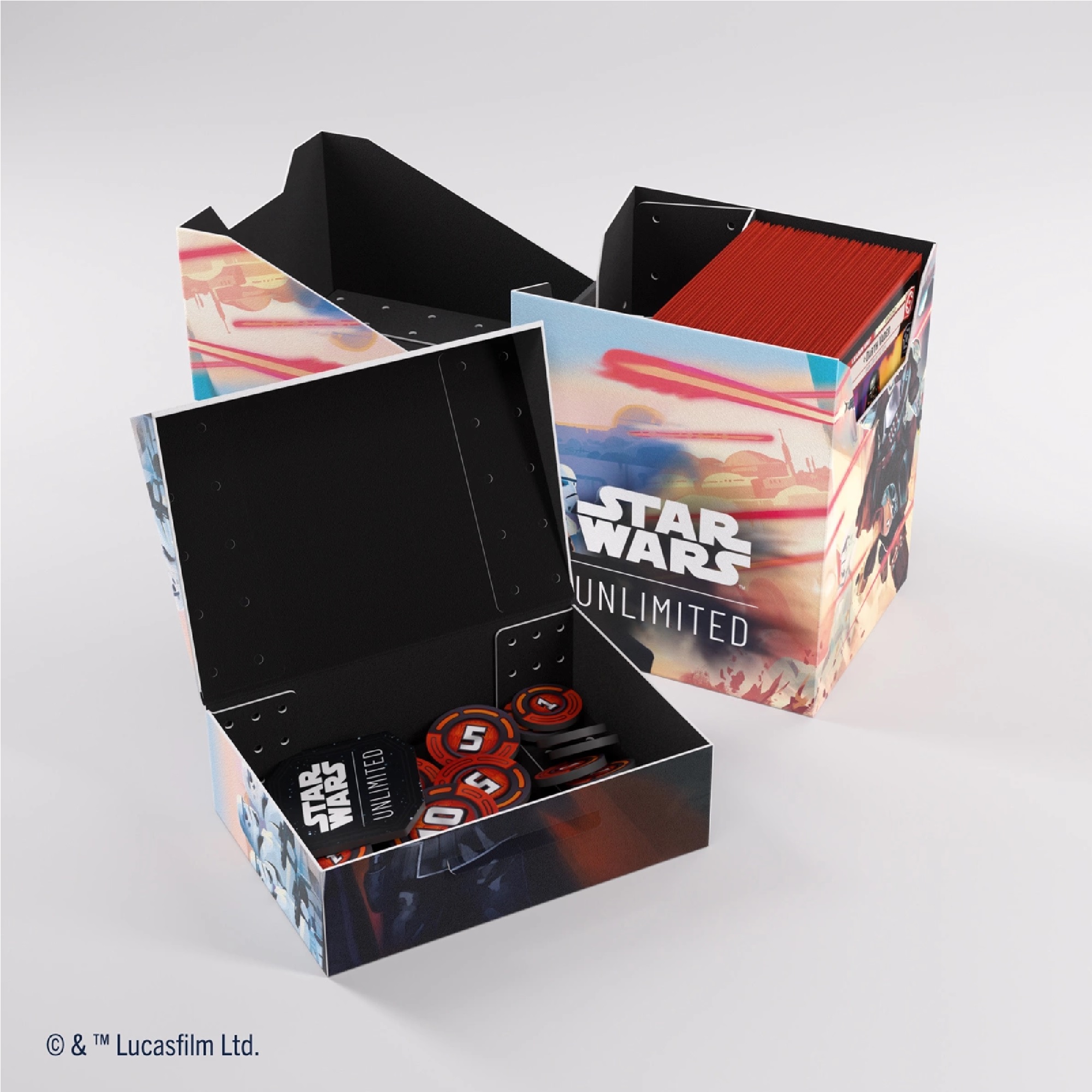 Gamegenic - Star Wars: Unlimited Soft Crate - Mandalorian/Moff Gideon