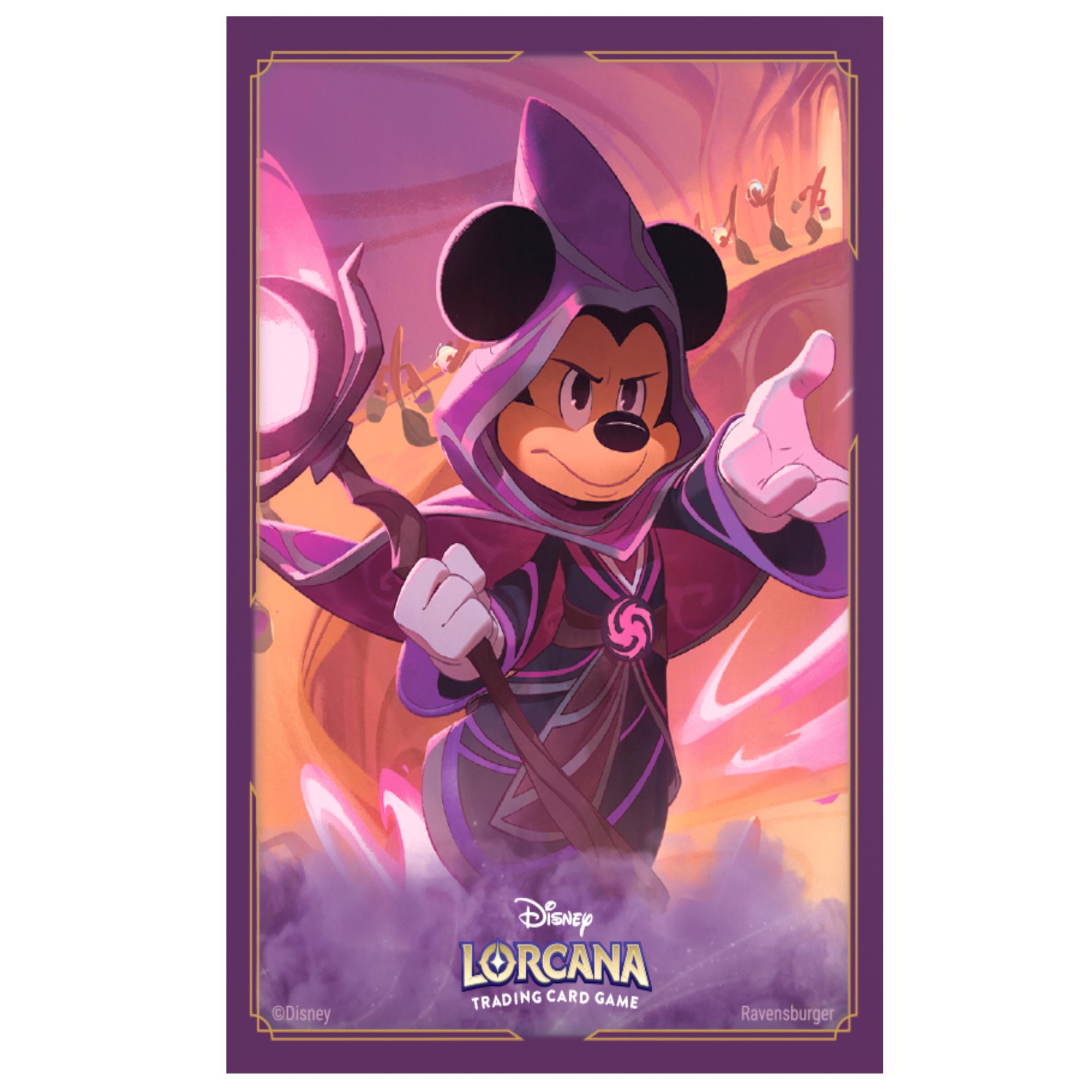 Disney Lorcana Sleeves - Mickey - Eigenwilliger Zauberer