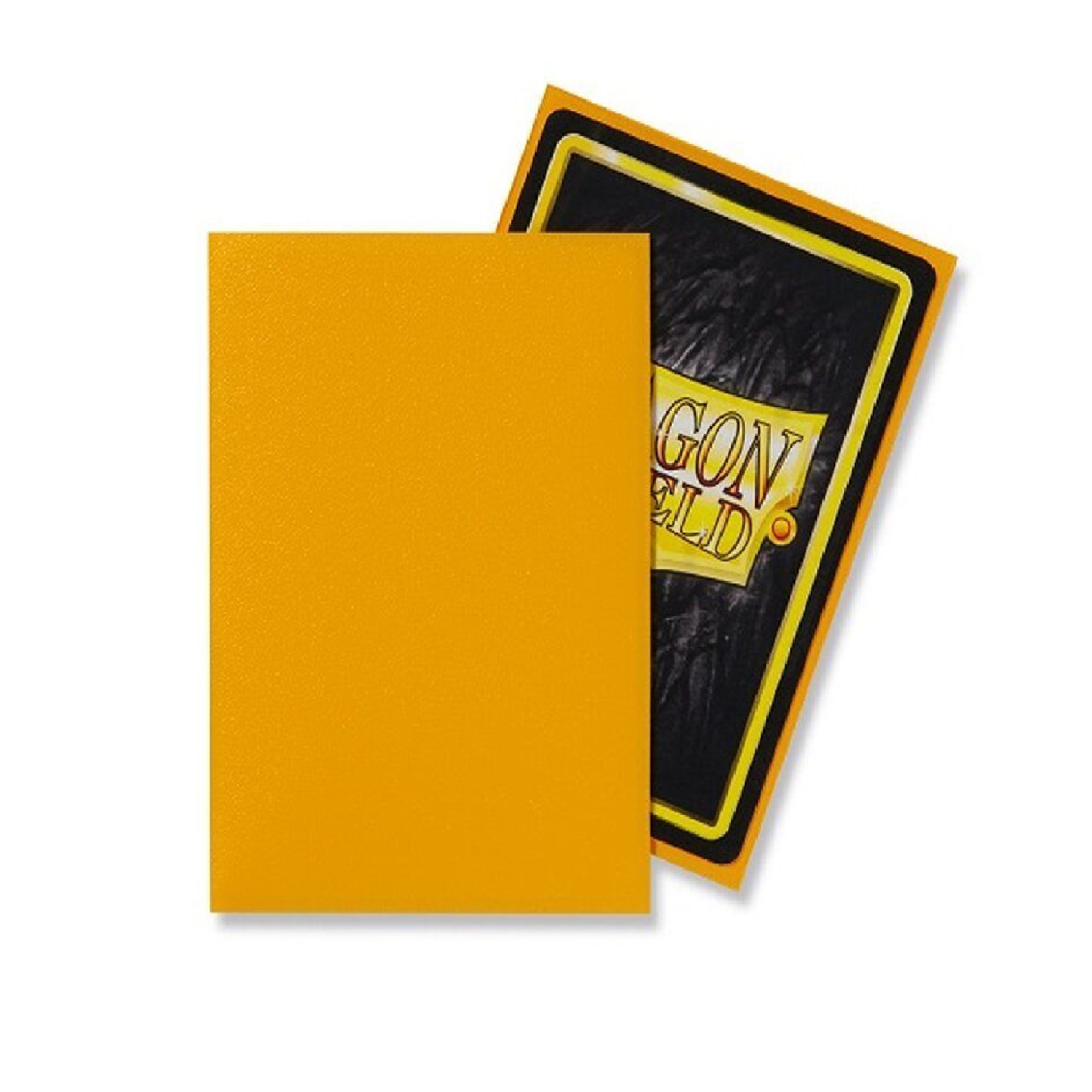 Dragon Shield Standard Sleeves - Matte Yellow (100)