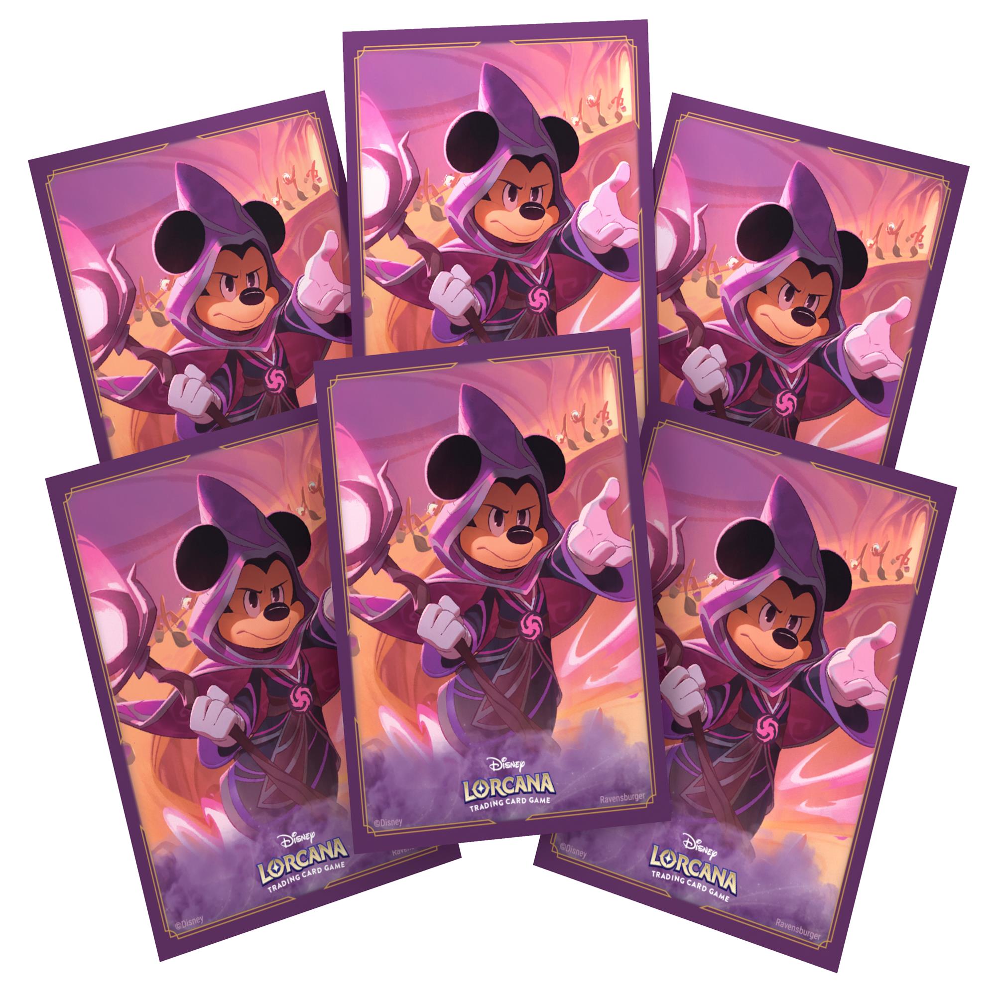 Disney Lorcana Sleeves - Mickey - Eigenwilliger Zauberer