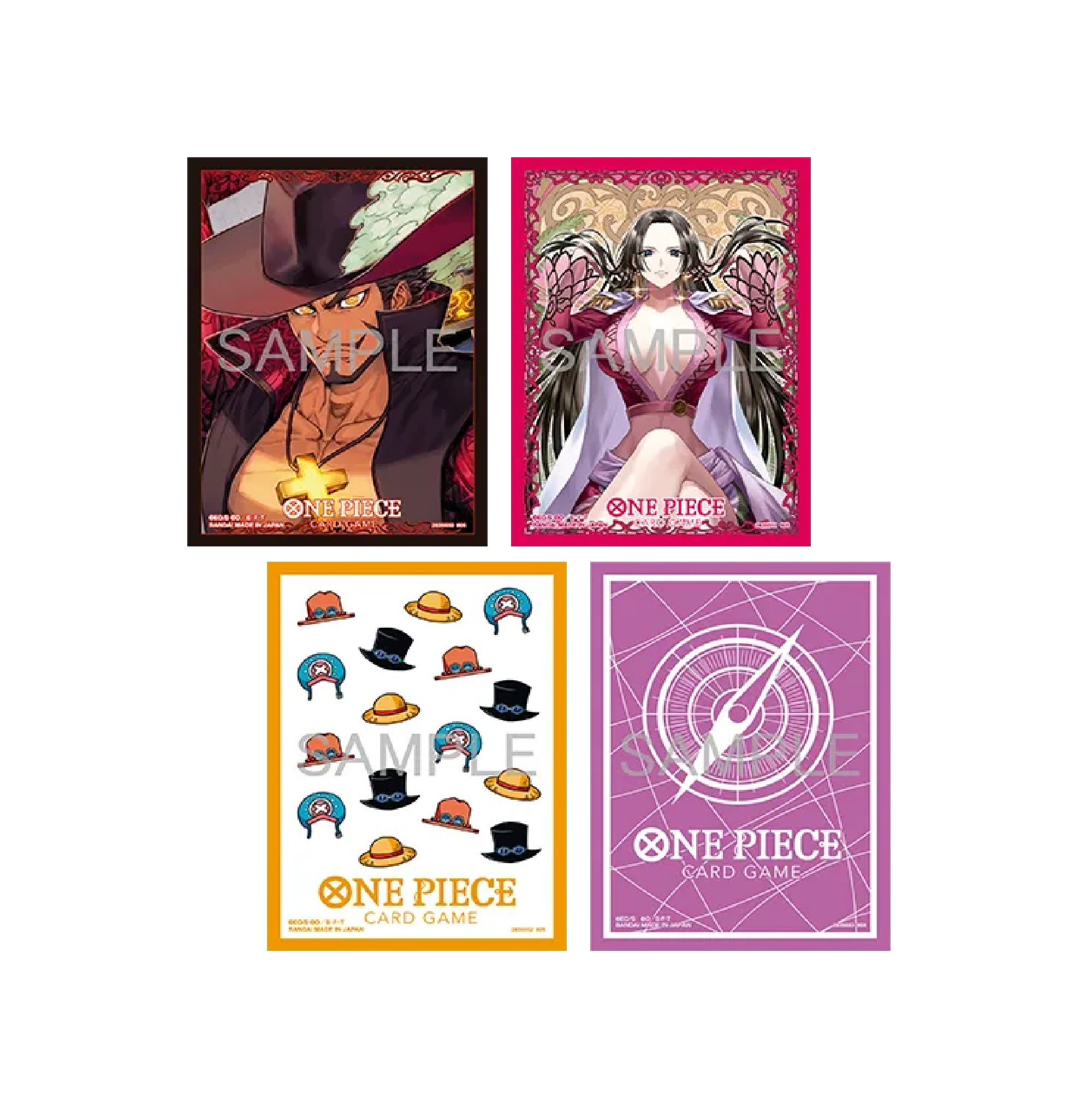 One Piece - Sleeves 70Stk. - Standard Purple