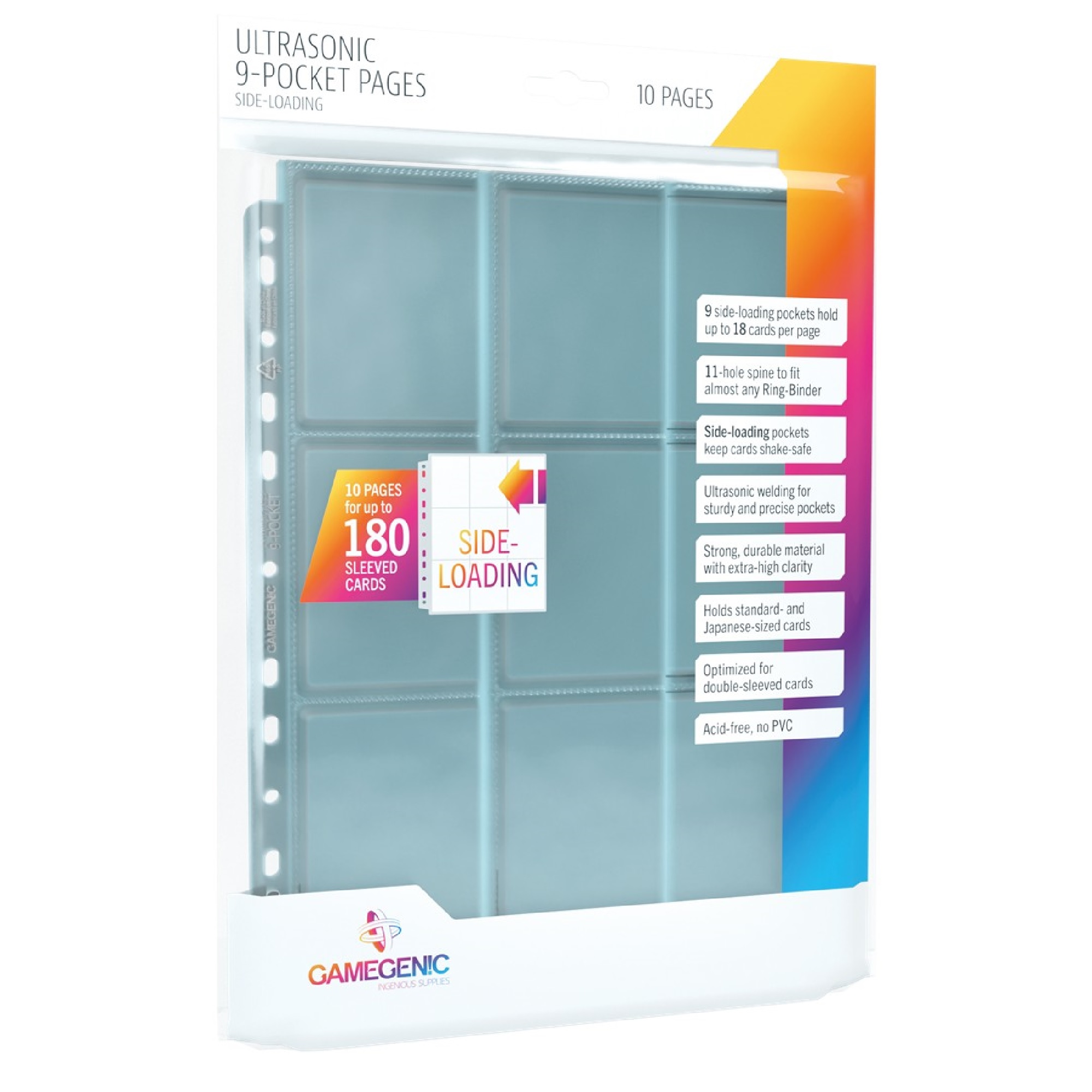 Ultrasonic 9 Pages Side - Loaded 10 Seiten
