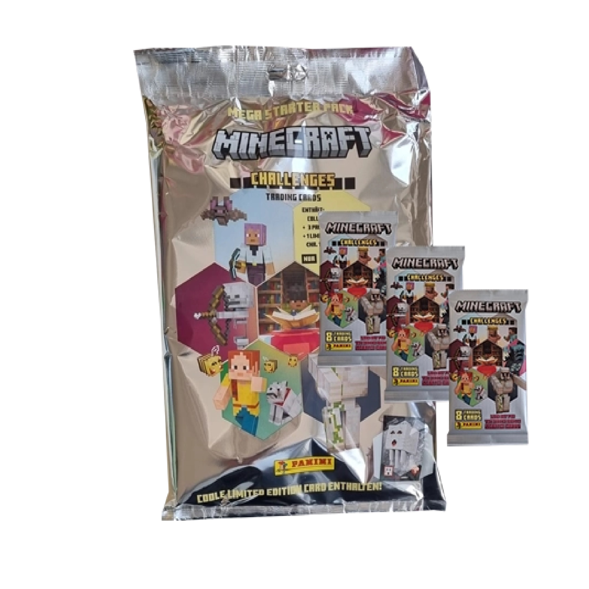 Minecraft - Challenges Trading Cards Starterset (Deutsch)